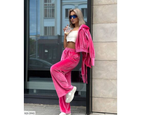 Жіночий велюровий спортивний костюм р.42-44;46-48 (10кол.) "BEST FASHION" купити недорого від прямого постачальника, зображення 39