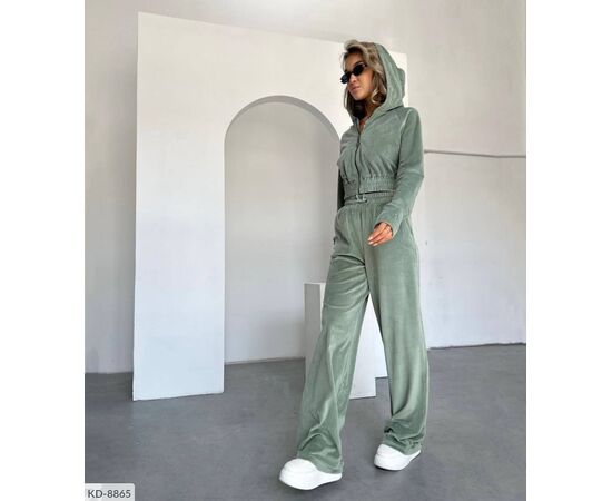 Жіночий велюровий спортивний костюм р.42-44;46-48 (10кол.) "BEST FASHION" купити недорого від прямого постачальника, зображення 22