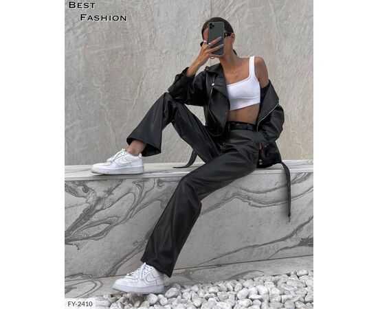 Фотография Брючки без флиса (м540) р.42-44;44-46;46-48 "BEST FASHION" купить недорого от прямого поставщика, изображение 3