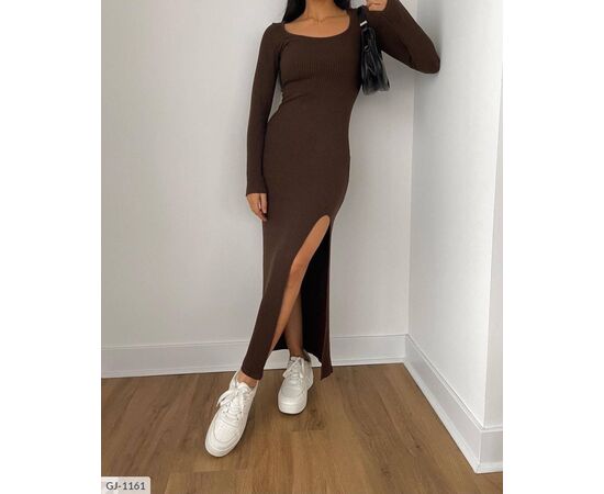 Фотография Платье турецкий рубчик р.42-44;44-46 (4цв) "BEST FASHION" купить недорого от прямого поставщика, изображение 4