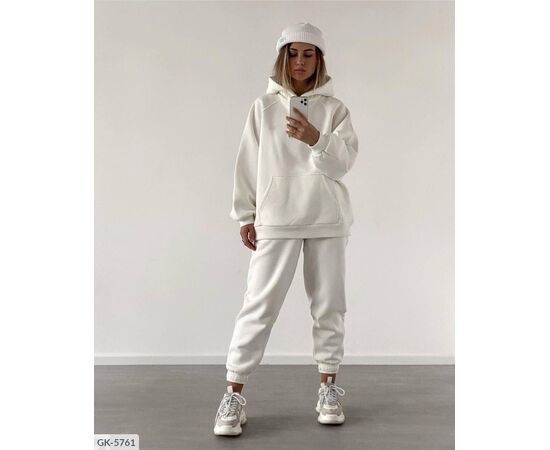 Фотография Худи с кенгуру + джогеры свободного кроя р.48-52 "BEST FASHION" купить недорого от прямого поставщика, изображение 4