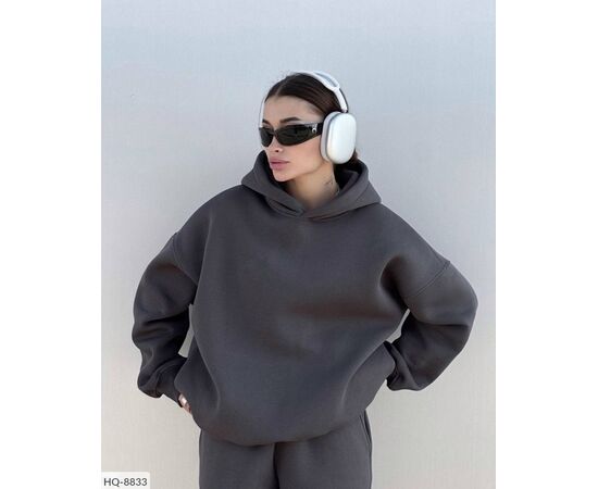 Фотография Худи оверсайз и джогеры, на худи присутствуют карманы в боковых швах р.48-52 (2цв) "BEST FASHION" купить недорого от прямого поставщика, изображение 17