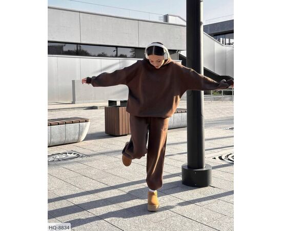 Жіночий спортивний костюм на флісі р.42-46 (2кол.) "BEST FASHION" купити недорого від прямого постачальника, зображення 17