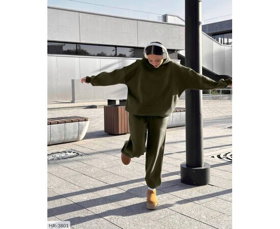 Фотография Худи оверсайз и джогеры, на худи присутствуют карманы в боковых швах р.48-52 (2цв) "BEST FASHION" купить недорого от прямого поставщика, изображение 24