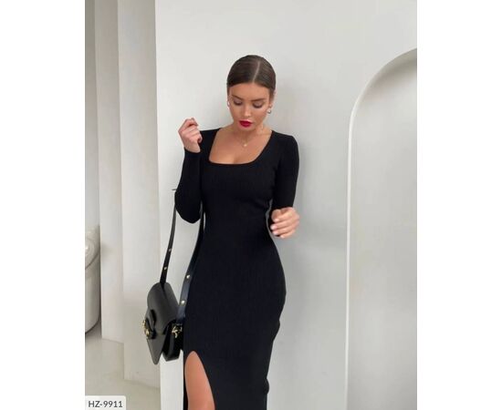 Фотография Платье турецкий рубчик р.42-44;44-46 (6цв) "BEST FASHION" купить недорого от прямого поставщика, изображение 2