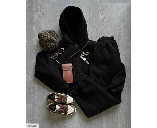 Фотография Женский спортивный костюм трёхнитка на флисе р.42-46 "BEST FASHION" купить недорого от прямого поставщика, изображение 2