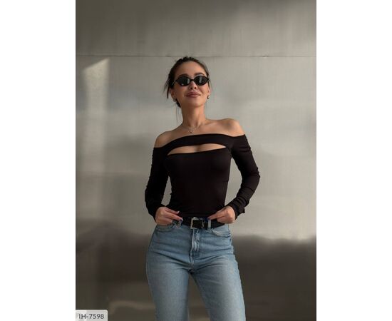 Фотография Лонгслив женский р.42-44;44-46 "BEST FASHION" купить недорого от прямого поставщика, изображение 5