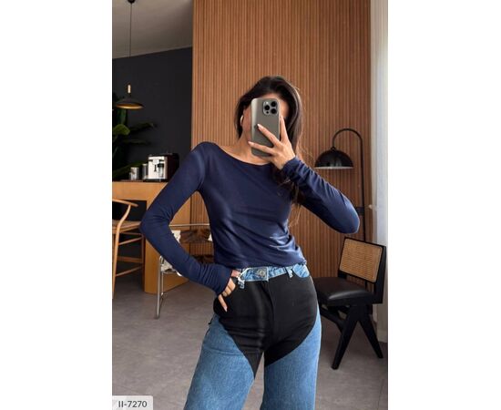 Фотография Лонгслив женский большого размера р.48-52 "BEST FASHION" купить недорого от прямого поставщика, изображение 11