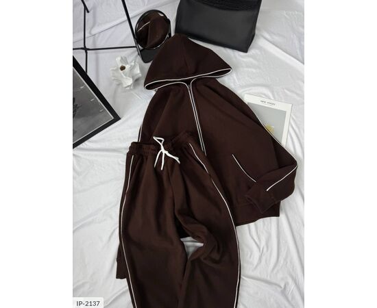 Жіночий прогулянковий костюм зі штанами великі розміри р.48-52 "BEST FASHION" купити недорого від прямого постачальника, зображення 9