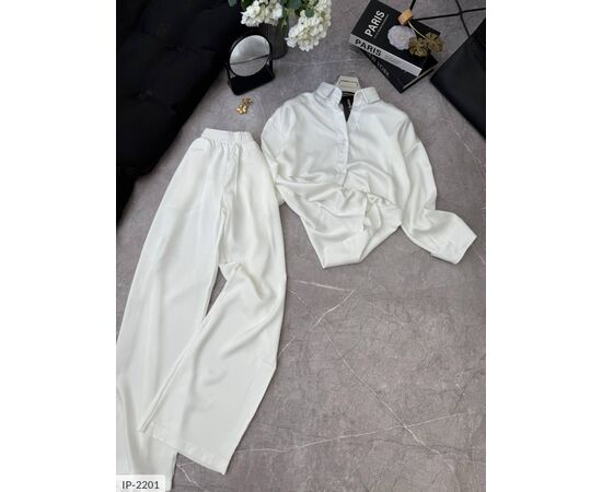 Костюм жіночий зі штанами р.42-44;46-48 (3кол.) "BEST FASHION" купити недорого від прямого постачальника, зображення 2