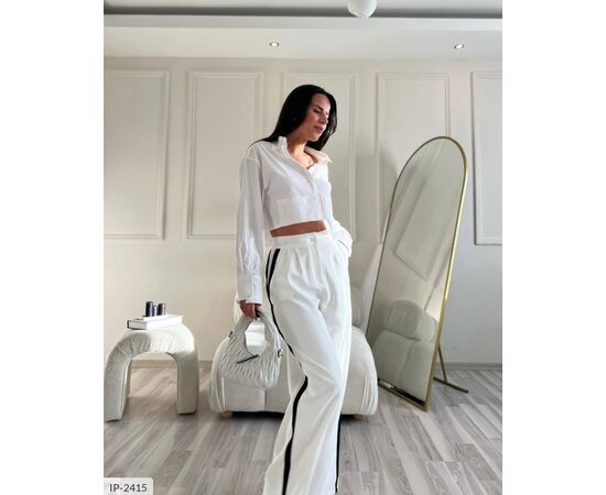 Штани жіночі єврокостюмка р.42-44;44-46 (2кол.) "BEST FASHION" купити недорого від прямого постачальника, зображення 2