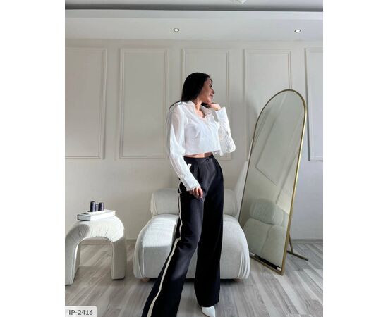 Штани жіночі єврокостюмка р.42-44;44-46 (2кол.) "BEST FASHION" купити недорого від прямого постачальника, зображення 3