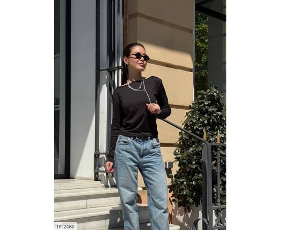 Фотография Лонгслив женский большого размера р.48-52 "BEST FASHION" купить недорого от прямого поставщика, изображение 4