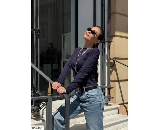 Фотография Лонгслив женский большого размера р.48-52 "BEST FASHION" купить недорого от прямого поставщика, изображение 7