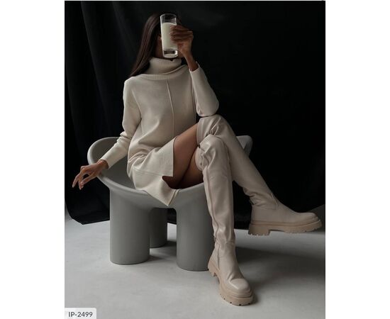 Фотография Женское ангоровое платье р.42-44;46-48 "BEST FASHION" купить недорого от прямого поставщика, изображение 2