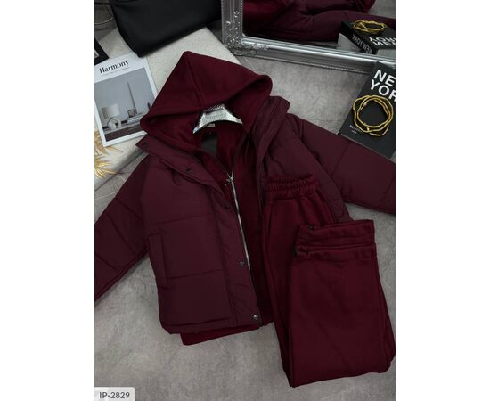 Фотография Костюм спортивный женский на флисе р.42-46 "BEST FASHION" купить недорого от прямого поставщика, изображение 8