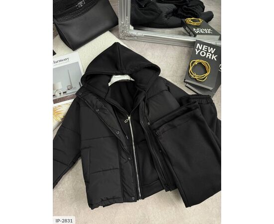 Фотография Костюм спортивный женский на флисе р.42-46 "BEST FASHION" купить недорого от прямого поставщика, изображение 7