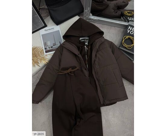 Фотография Костюм спортивный женский на флисе р.42-46 "BEST FASHION" купить недорого от прямого поставщика, изображение 5