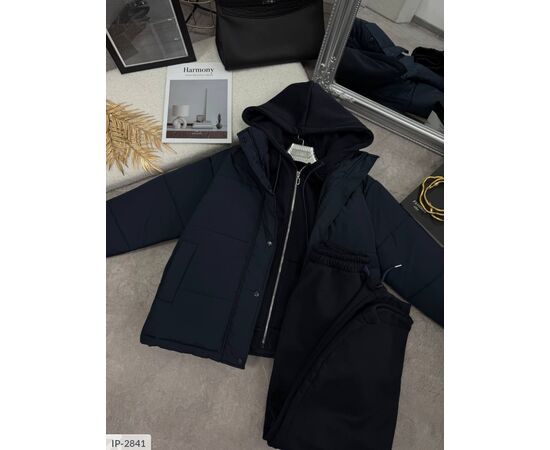 Фотография Костюм спортивный женский на флисе р.42-46 "BEST FASHION" купить недорого от прямого поставщика, изображение 2