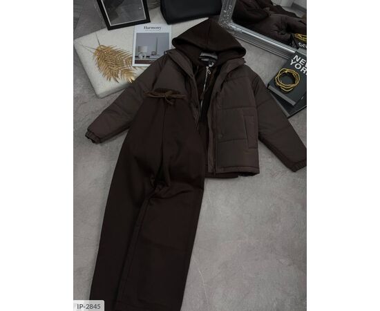 Фотография Костюм спортивный женский на флисе р.42-46 "BEST FASHION" купить недорого от прямого поставщика, изображение 16