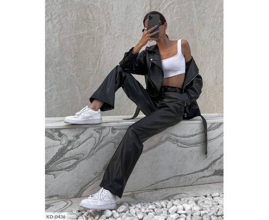 Фотография Брючки без флиса (м540) р.42-44;44-46;46-48 "BEST FASHION" купить недорого от прямого поставщика, изображение 2