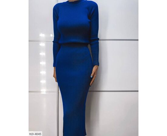 Класична двійка в рубчик зі спідницею олівцем р.42-46 (3кол.) "BEST FASHION" купити недорого від прямого постачальника, зображення 3