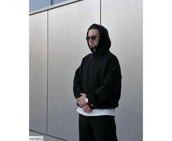 Фотография Худи оверсайз и джогеры, на худи присутствуют карманы в боковых швах р.48-52 (2цв) "BEST FASHION" купить недорого от прямого поставщика, изображение 7