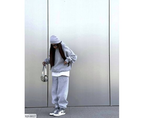 Жіночий спортивний костюм на флісі р.42-46 (2кол.) "BEST FASHION" купити недорого від прямого постачальника, зображення 6