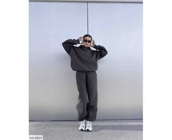 Жіночий спортивний костюм на флісі р.42-46 (2кол.) "BEST FASHION" купити недорого від прямого постачальника, зображення 5