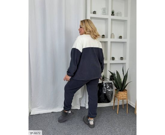 Фотография Костюм на флисе женский большого размера р.50-52;54-56;58-60 "VIKA" купить недорого от прямого поставщика, изображение 23