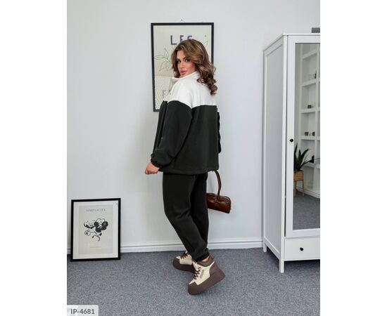 Фотография Костюм на флисе женский большого размера р.50-52;54-56;58-60 "VIKA" купить недорого от прямого поставщика, изображение 14