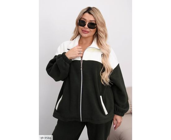 Фотография Костюм на флисе женский большого размера р.50-52;54-56;58-60 "VIKA" купить недорого от прямого поставщика, изображение 2