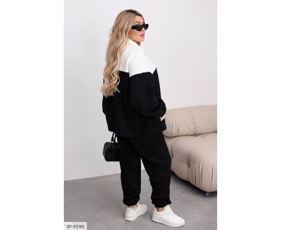 Фотография Костюм на флисе женский большого размера р.50-52;54-56;58-60 "VIKA" купить недорого от прямого поставщика, изображение 6