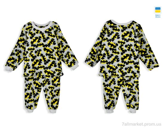 Дитяча піжама Зима 199266 grey (5 шт. р.сітка92-122) "Kir15" недорого оптом від прямого постачальника, зображення 3