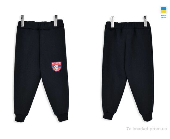 Штани дитячі спортивні Зима 16826 navy (4 шт. р.сітка92-116) "Kir15" недорого оптом від прямого постачальника, зображення 3