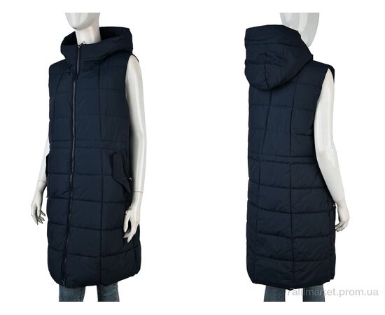 Жилетка жіноча Весна/осінь 2302 (12124) navy (5 шт. р.сіткаM-2XL) "Obuvok" недорого оптом від прямого постачальника, зображення 3