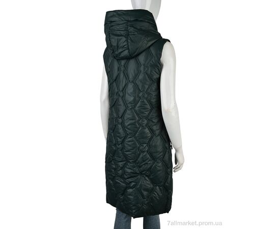 Жилетка жіноча Весна/осінь 965 (12116) green (5 шт. р.сіткаXL-5XL) "Obuvok" недорого оптом від прямого постачальника, зображення 2