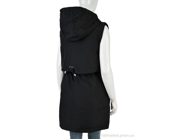 Жилетка жіноча Весна/осінь 2315 (12126) black (5 шт. р.сітка48-56) "Obuvok" недорого оптом від прямого постачальника, зображення 2