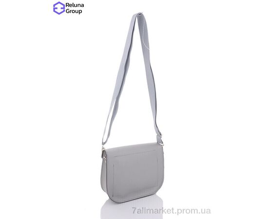 Жіноча сумка DM001-7 grey 16*19*6 см, "Reluna Group" недорого оптом від прямого постачальника, зображення 2