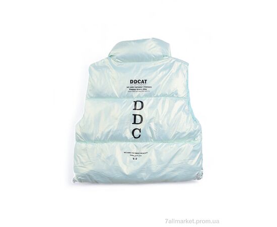 Фотография Жилетка детская Весна/осень 3790-18 l.green (5 шт. р.сетка 110-150) "Мир" недорого оптом от прямого поставщика, изображение 2