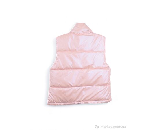 Фотография Жилетка детская Весна/осень 3790-8 pink (5 шт. р.сетка 100-142) "Мир" недорого оптом от прямого поставщика, изображение 2