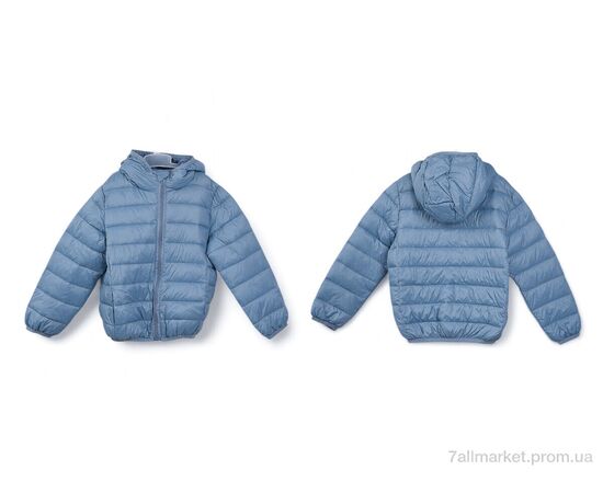 Фотография Куртка детская Весна/осень 3791-5 blue (5 шт. р.сетка 110-150) "Мир" недорого оптом от прямого поставщика, изображение 3