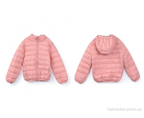 Фотография Куртка детская Весна/осень 3791-19 pink (5 шт. р.сетка 110-150) "Мир" недорого оптом от прямого поставщика, изображение 3