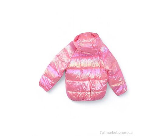 Куртка дитяча Весна/осінь 3791-1 pink (5 шт. р.сітка80-120) "Мир" недорого оптом від прямого постачальника, зображення 2