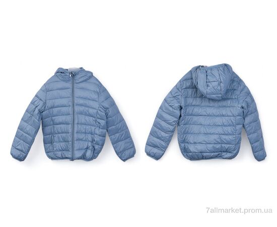 Фотография Куртка детская Весна/осень 3791-22 blue (5 шт. р.сетка 130-170) "Мир" недорого оптом от прямого поставщика, изображение 3