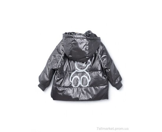 Куртка дитяча Весна/осінь 3791-9 grey (5 шт. р.сітка100-140) "Мир" недорого оптом від прямого постачальника, зображення 2
