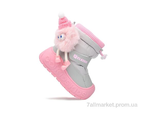 Дутики дитячі утеплені Зима 51158K (8 пар р.23-28) "TOM.M" недорого оптом від прямого постачальника, зображення 2