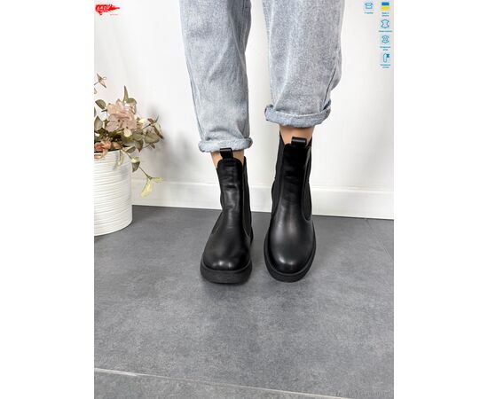 Фотография Ботинки женские стильные зима 260 ч.ш. хутро (8 пар р.36-41) "ARTO" недорого оптом от прямого поставщика, изображение 3