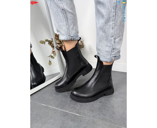 Фотография Ботинки женские стильные зима 260 ч.ш. хутро (8 пар р.36-41) "ARTO" недорого оптом от прямого поставщика, изображение 4