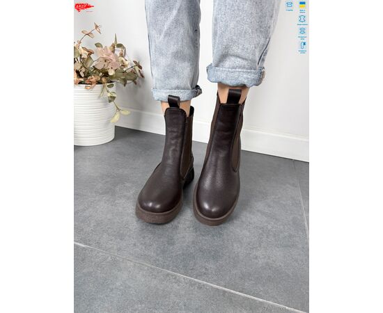 Фотография Ботинки женские стильные зима 260 кор.ш.-т. хутро (8 пар р.36-41) "ARTO" недорого оптом от прямого поставщика, изображение 3